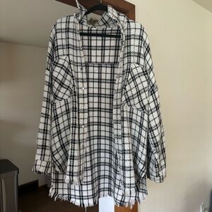 Aaron & Amber Twill Shacket